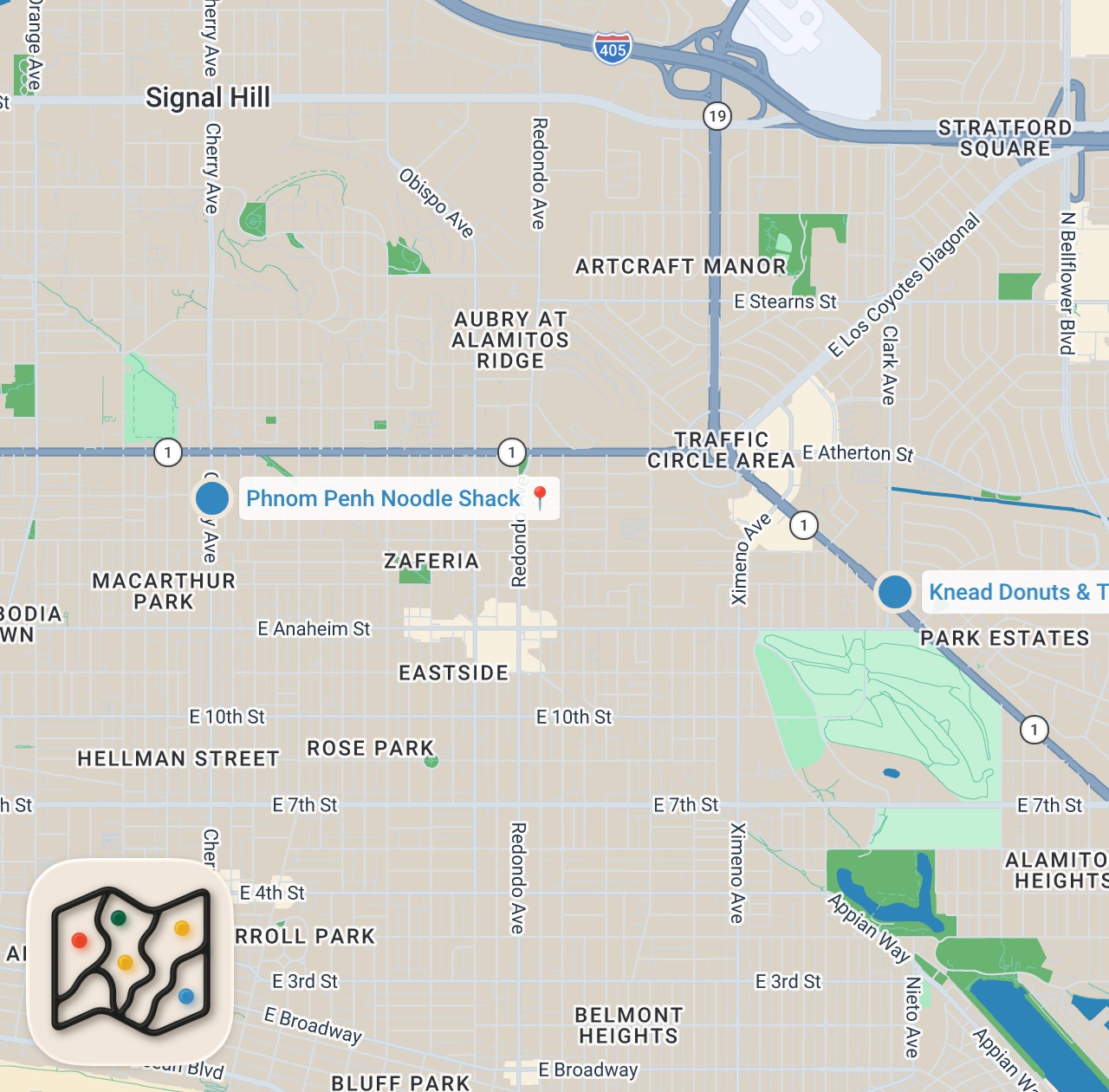 Map preview for For 40 Years, This Cambodian Shack Has Served the Best Noodle Soup in Long Beach, CA