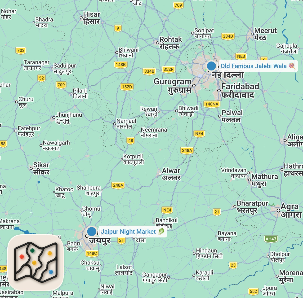 Map preview for BURHANPUR SOKAK LEZZETLERİ! POLİS GELDİ İZDİHAMI DAĞITTI! HİNDİSTAN GECE LEZZETLERİ