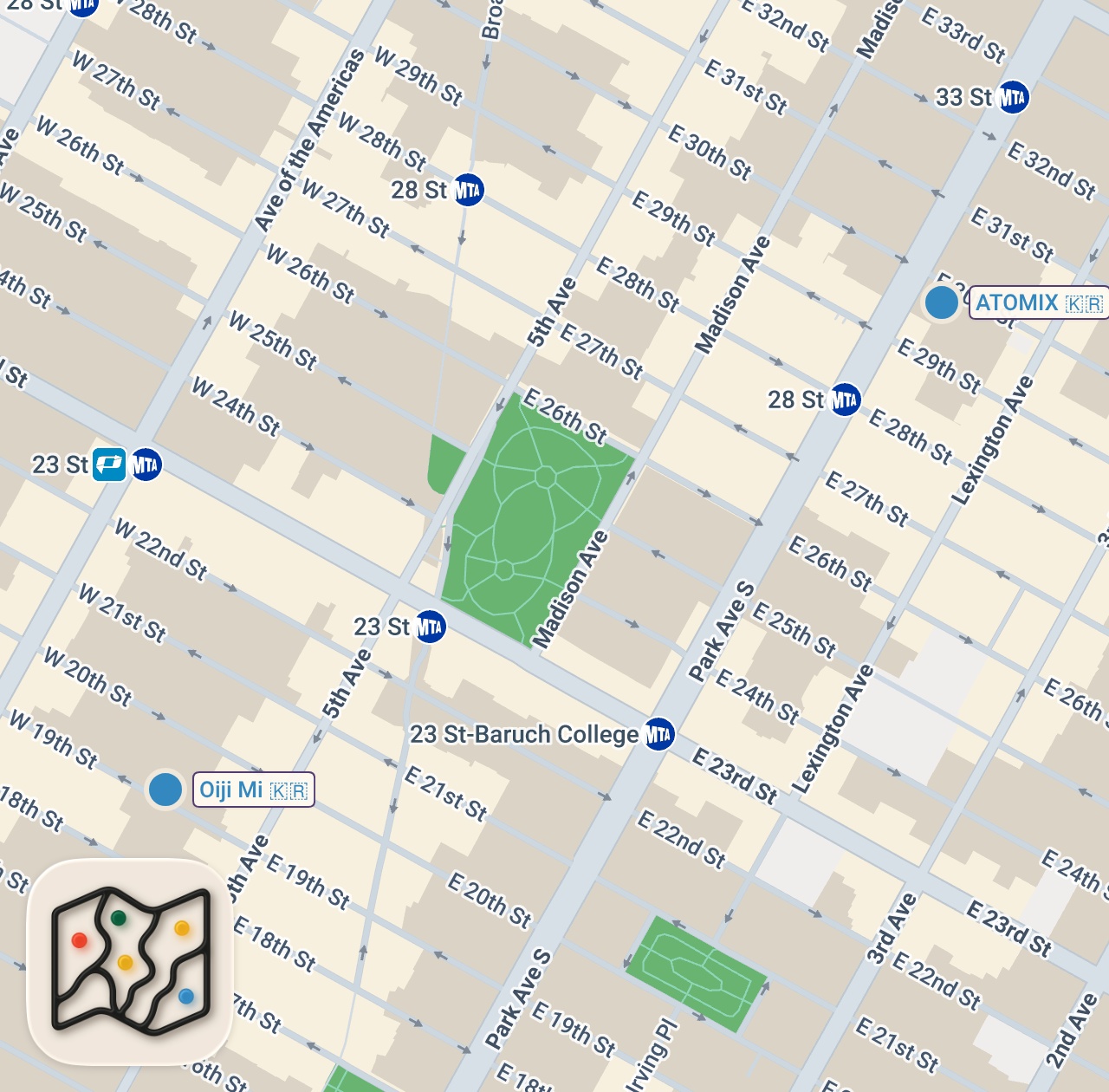 Map of 2 spots from How Chef Hasung Lee went from kitchen to owner #shorts