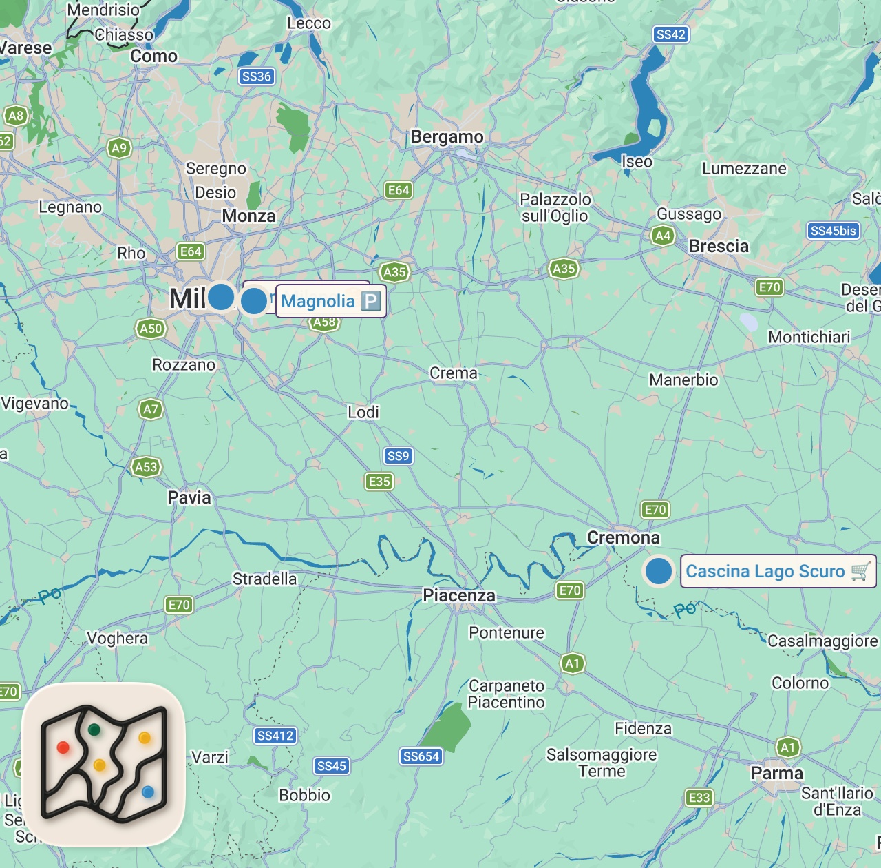 Map preview for LIVE FROM MILAN: VISITING A 300-YEAR-OLD FARM-TO-TABLE RESTAURANT | FTD EUROPEAN TOUR