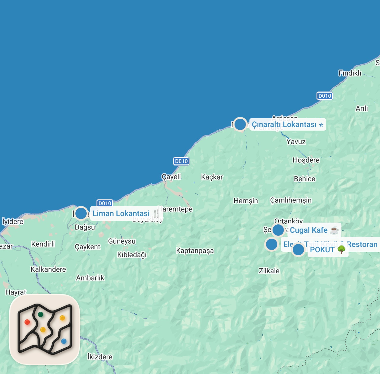 Map preview for RİZE LEZZETLERİ (PART 1)