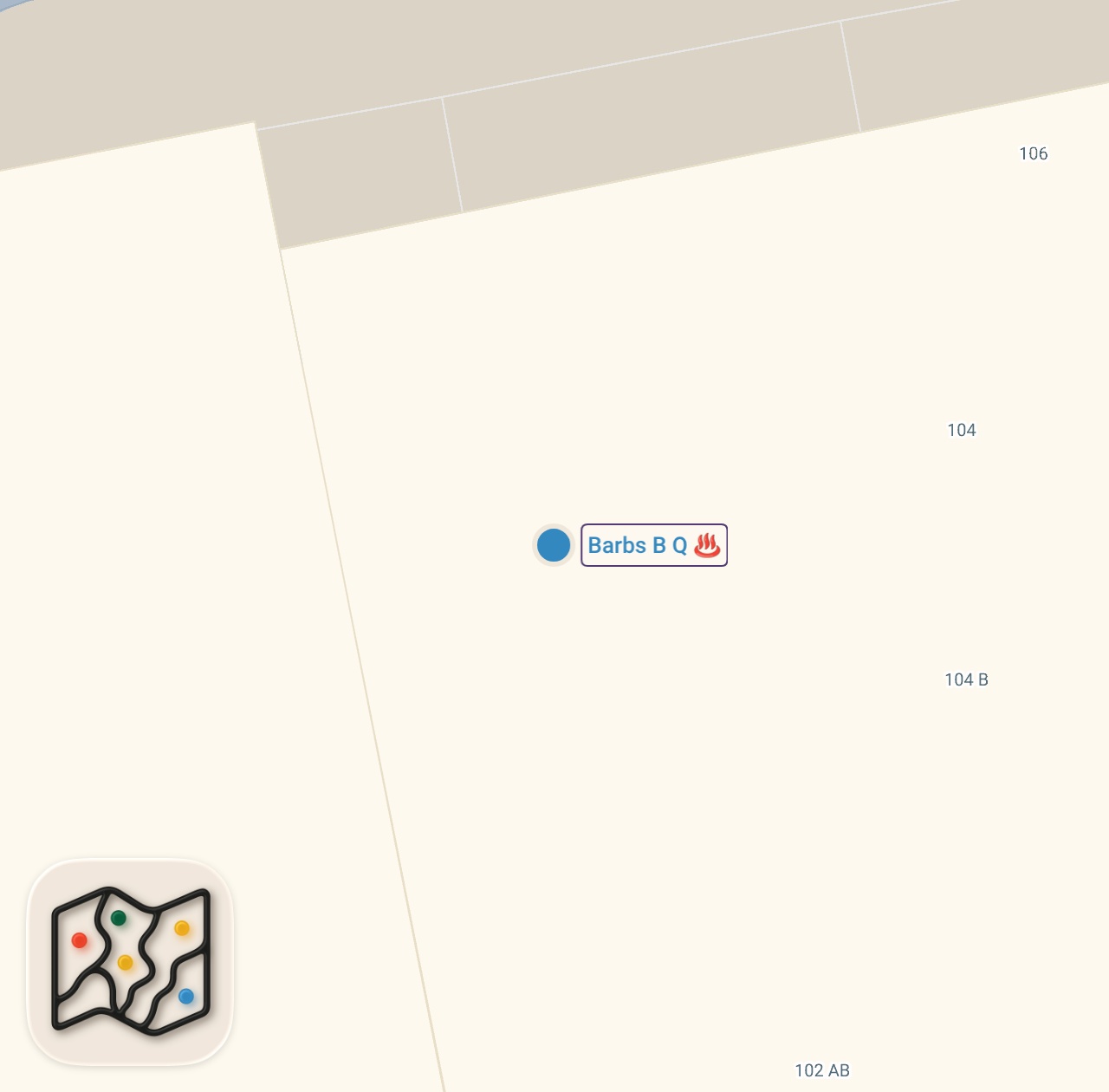 Map preview for How Barbs B Q Became Texas's Hottest New BBQ Spot — Smoke Point