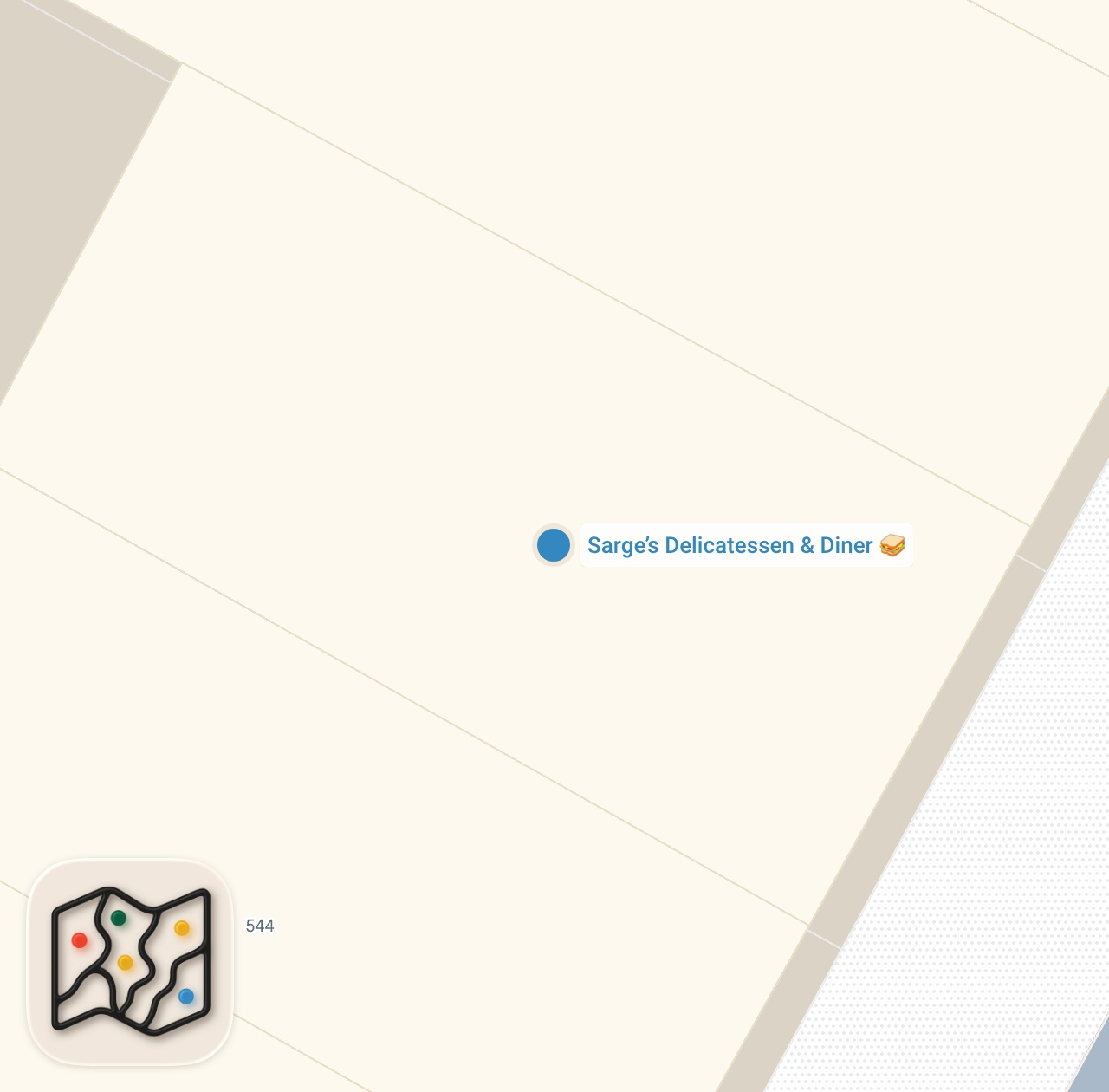 Map preview for NYC’s Biggest Sandwich!