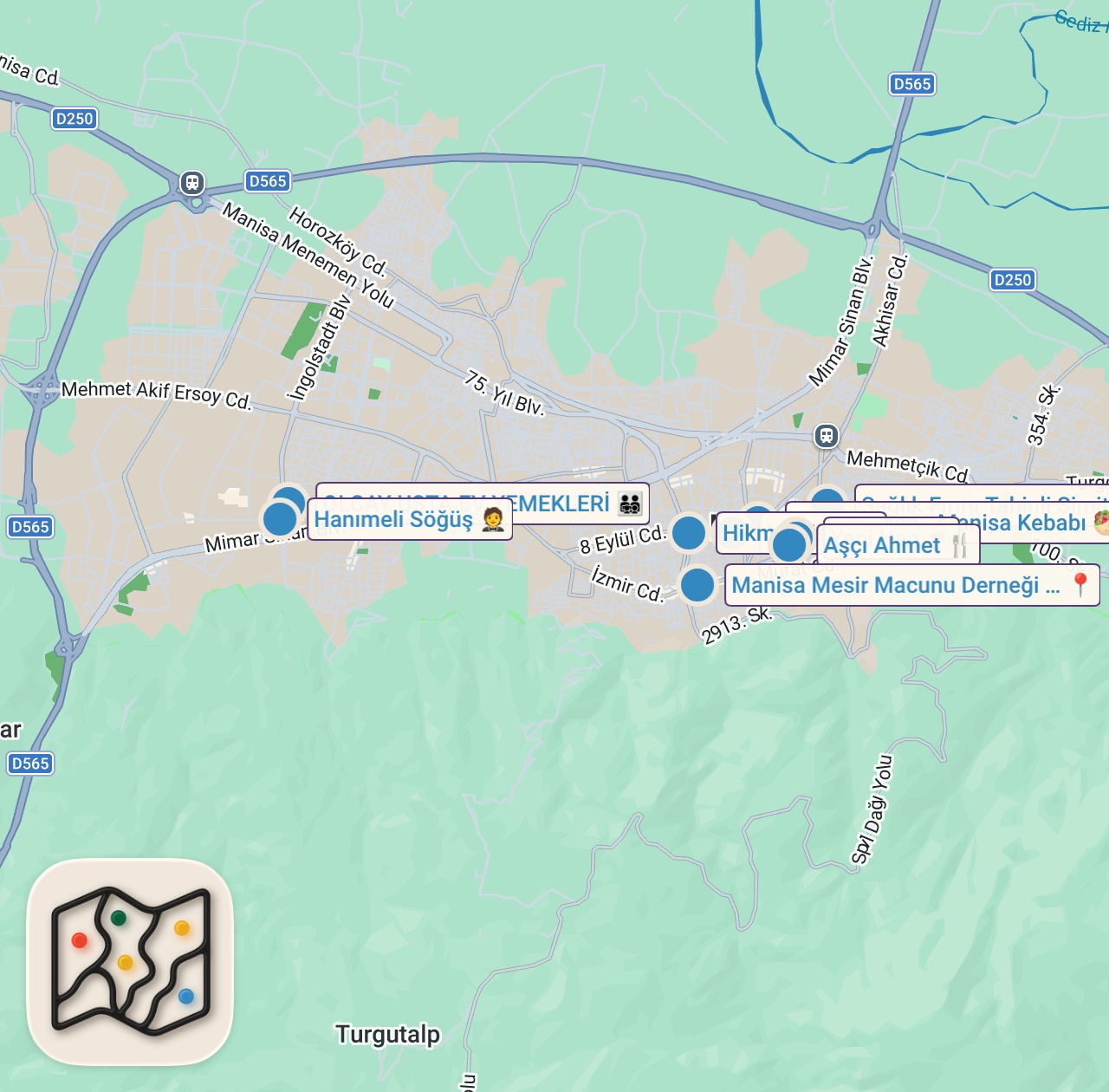 Map preview for MANİSA’DA NE YENİR? MANİSA MESİR MACUNU FESTİVALİ!