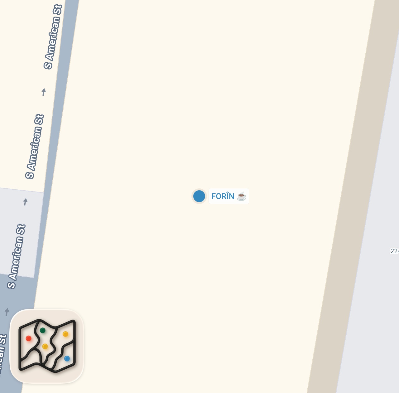 Map preview for Trying every Philly coffee shop - WIM Café South St