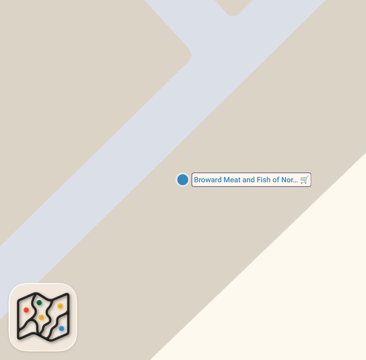 Map of 1 spots from Asking Strangers to Cook for Me (Caribbean Food)!!