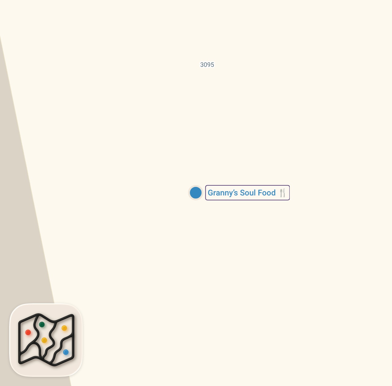Map of 1 spots from Eating at Fast Food Restaurants I've Never Heard Of...