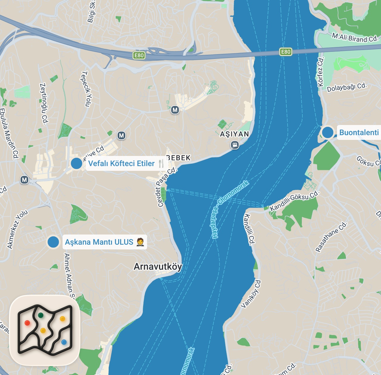 Map preview for Nokta Atışı Lezzetler (Hesaplar Senden Bölüm 2) - Ayaküstü Lezzetler