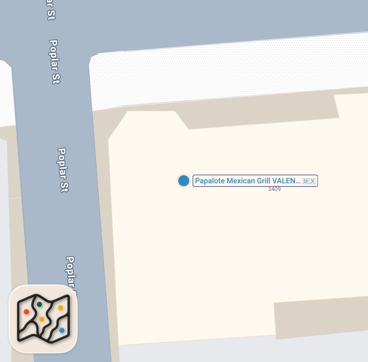 Map of 1 spots from How San Francisco’s Best Burrito is Made | Made to Order | Bon Appétit