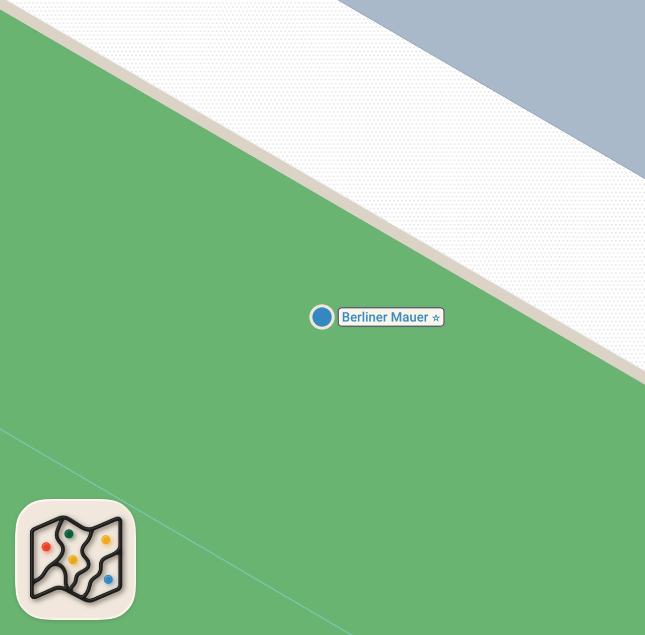 Map of 1 spots from Storia dell'arte #33: Street Art