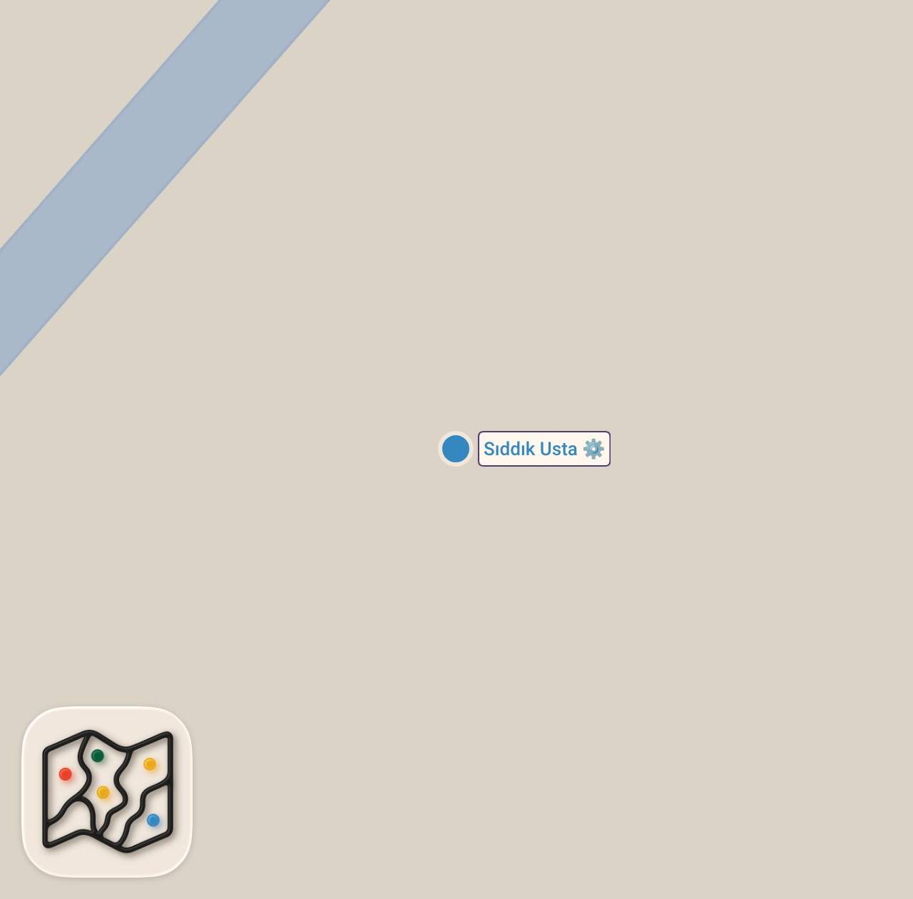 Map of 1 spots from 1973’ten bu yana değişmeyen lezzet Hatay’ın tescilli lezzeti humus Baklacı Edip Usta Antakya Hatay
