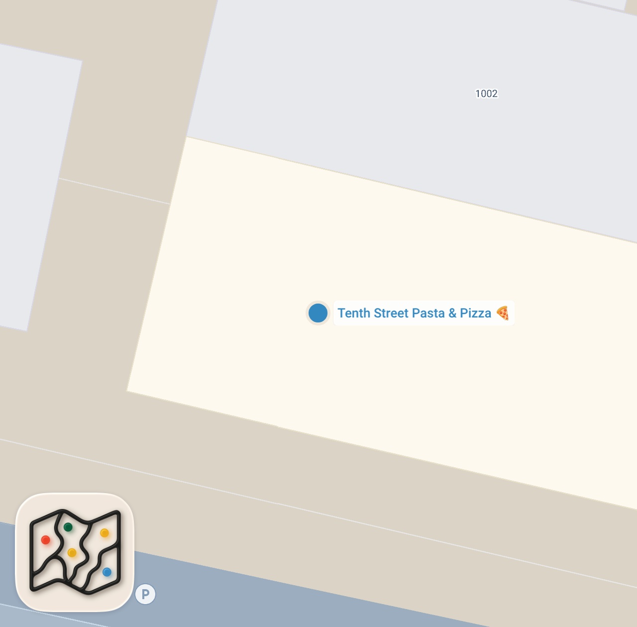 Map of 1 spots from Top 5 pizza in New Jersey