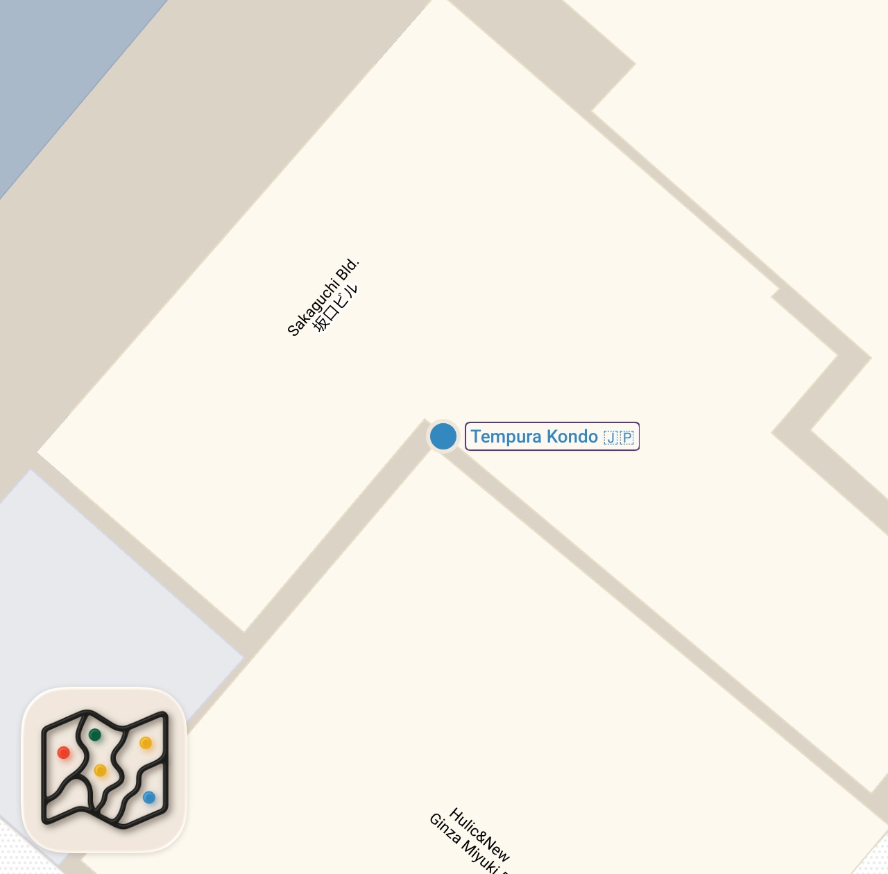 Map preview for Do It Yourself OKONOMIYAKI, YAKISOBA & the Famous MONJAYAKI in Tokyo Japan