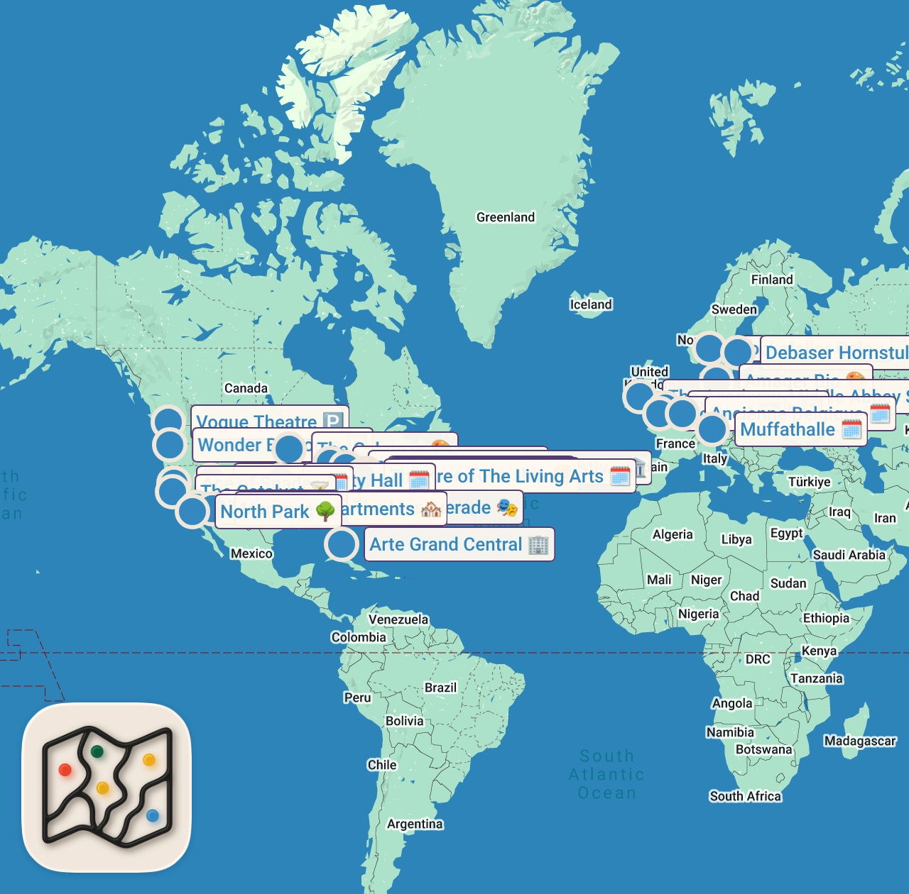 Map preview for Action Bronson - SXSWonderful