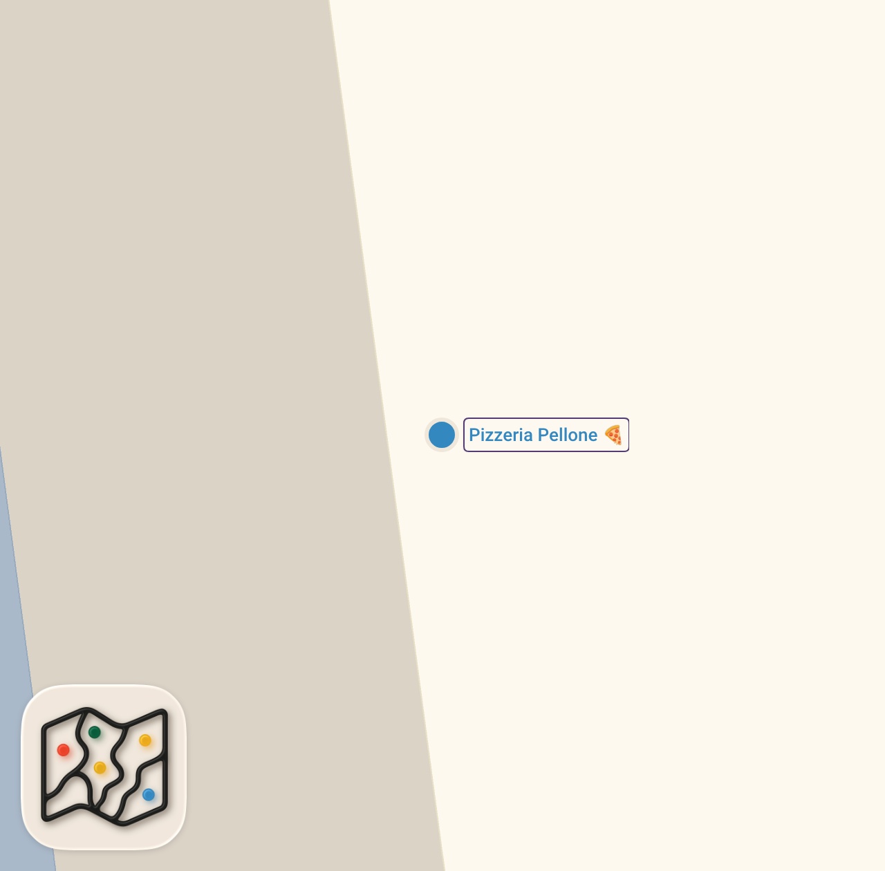 Map of 1 spots from Anthony in the Mediterranean | No Reservations: Anthony Bourdain | Travel Channel