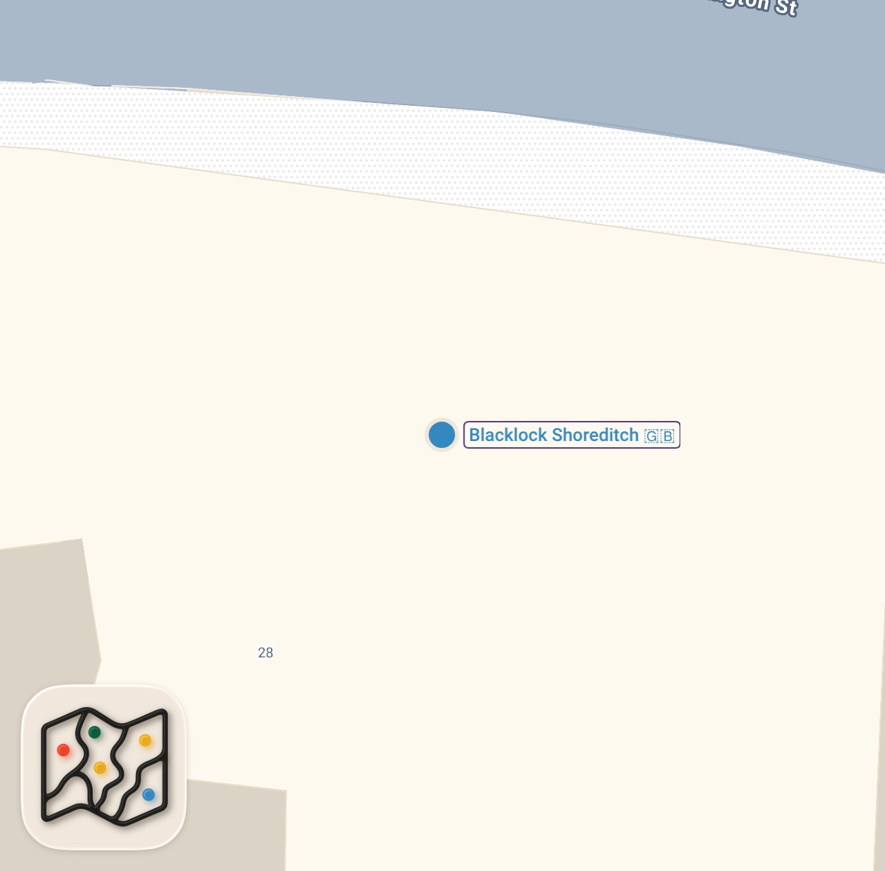 Map of 1 spots from I Tried London’s Best Sunday Roast (Giant Meat Mountain!!)