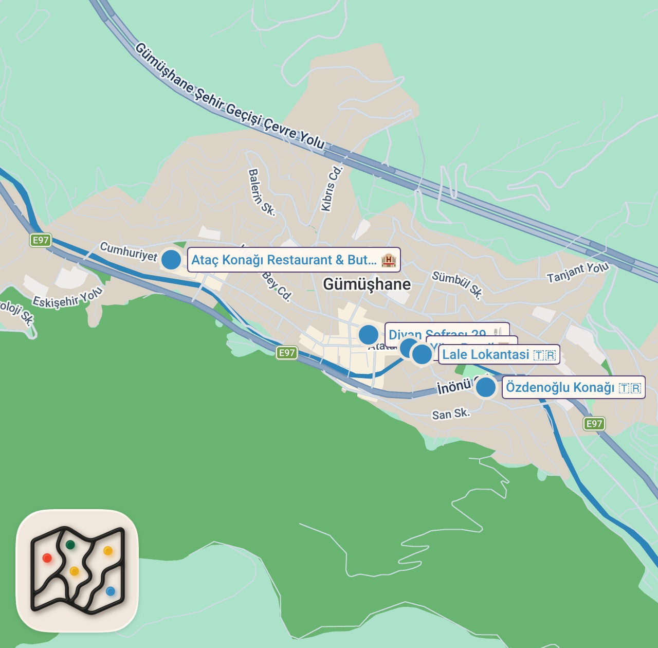 Map preview for GÜMÜŞHANE’DE HALKA SORDUM! 😊