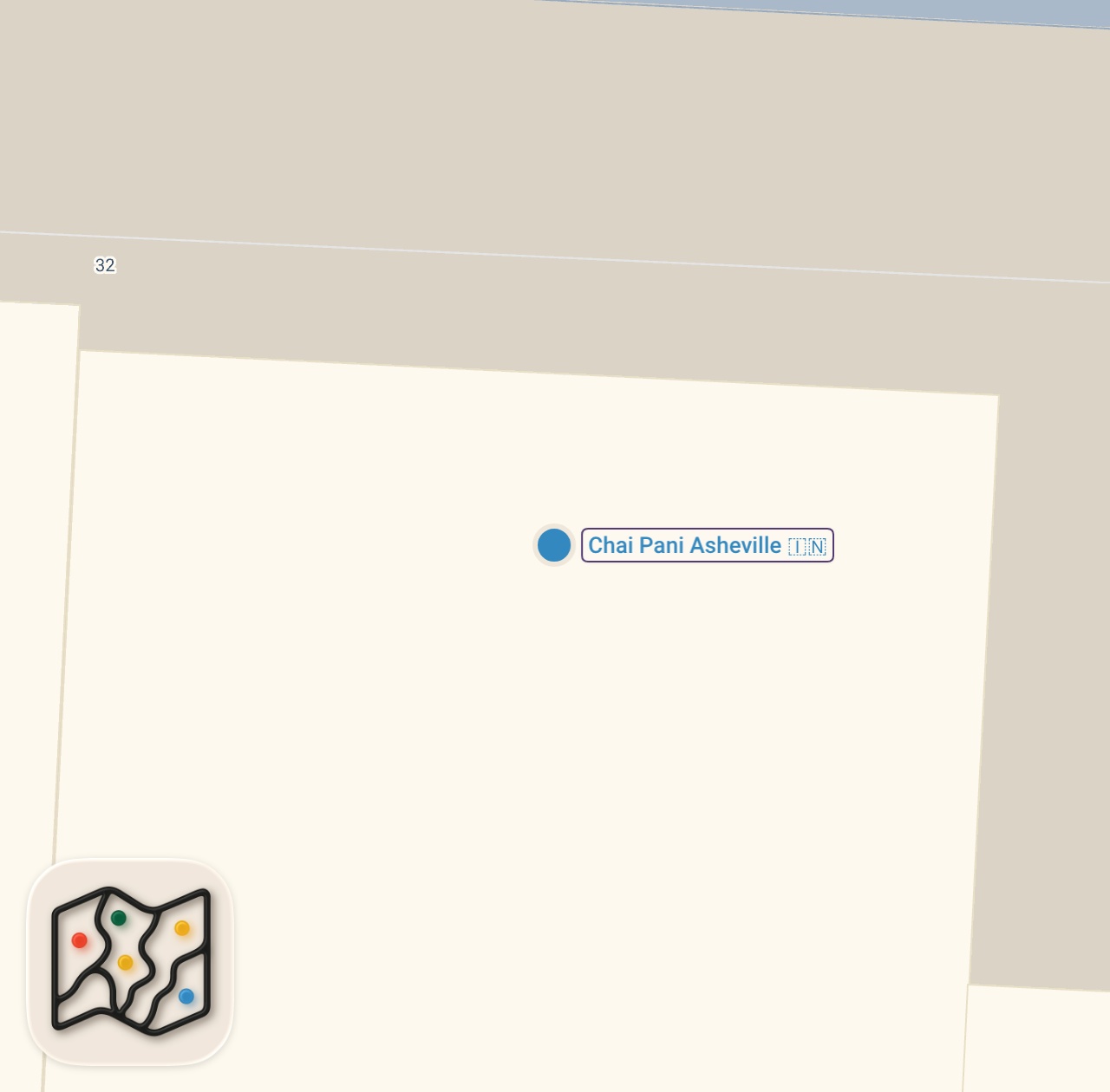 Map of 1 spots from Eating at my favorite Bon Appétit Chef’s Indian restaurant