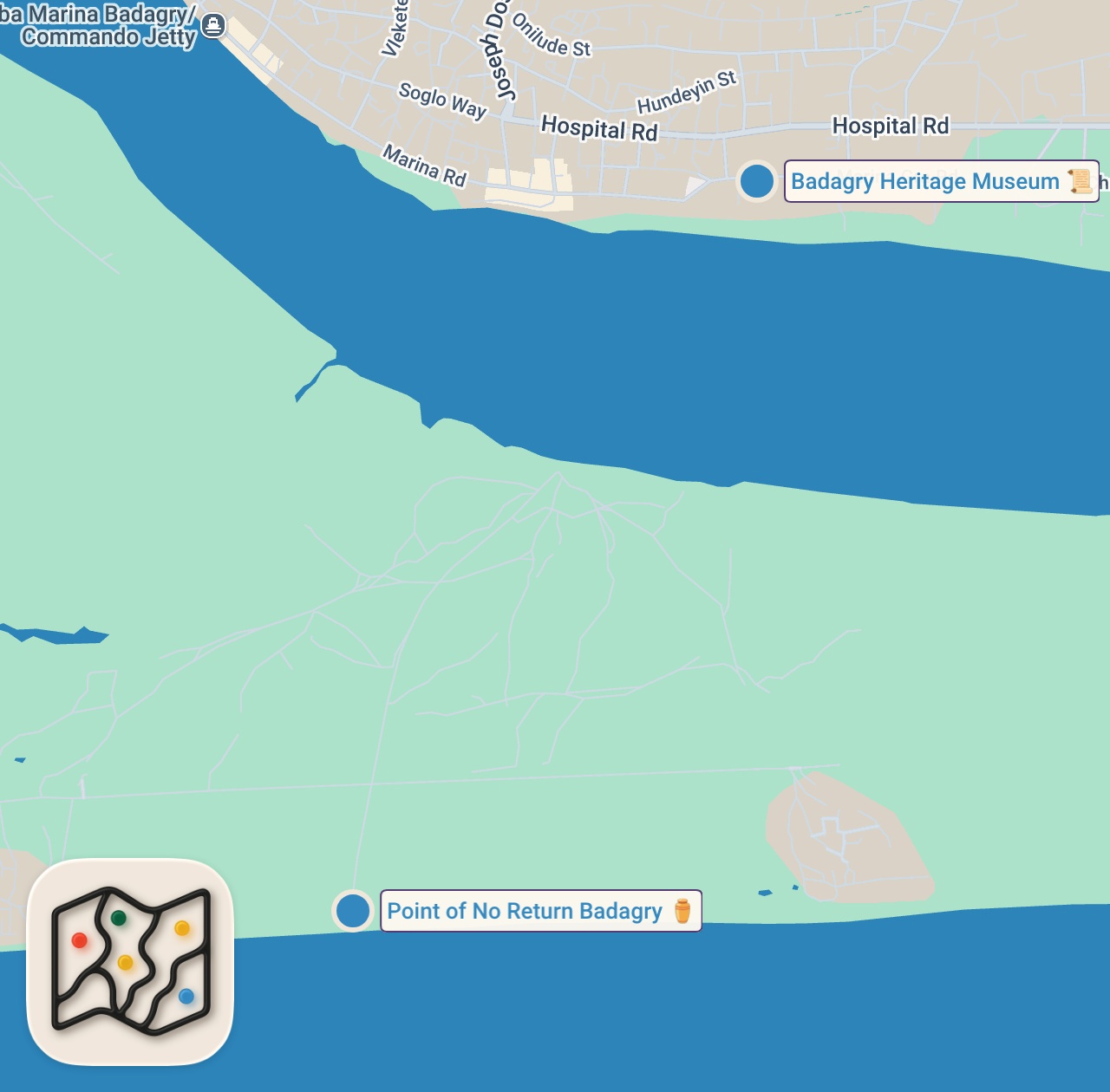 Map preview for Untold Stories Of The Darkest & The Most Disgusting Human History - Badagry, Nigeria 🇳🇬