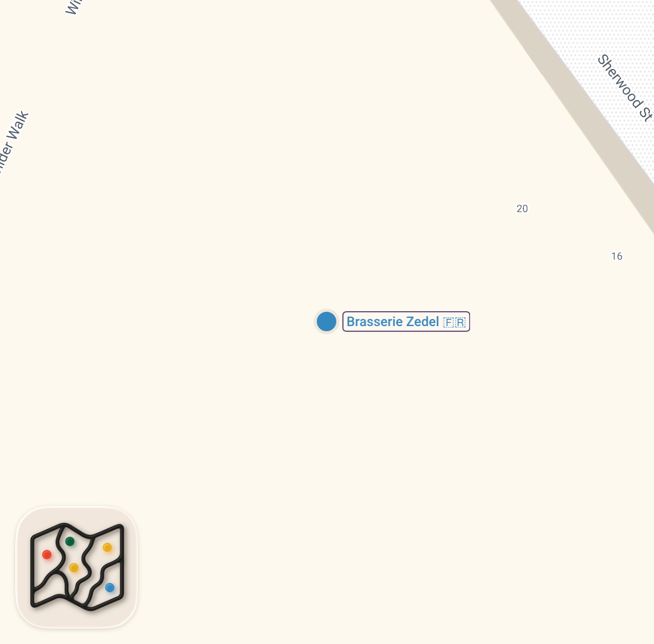 Map of 1 spots from 5 Best Date Spots in London
