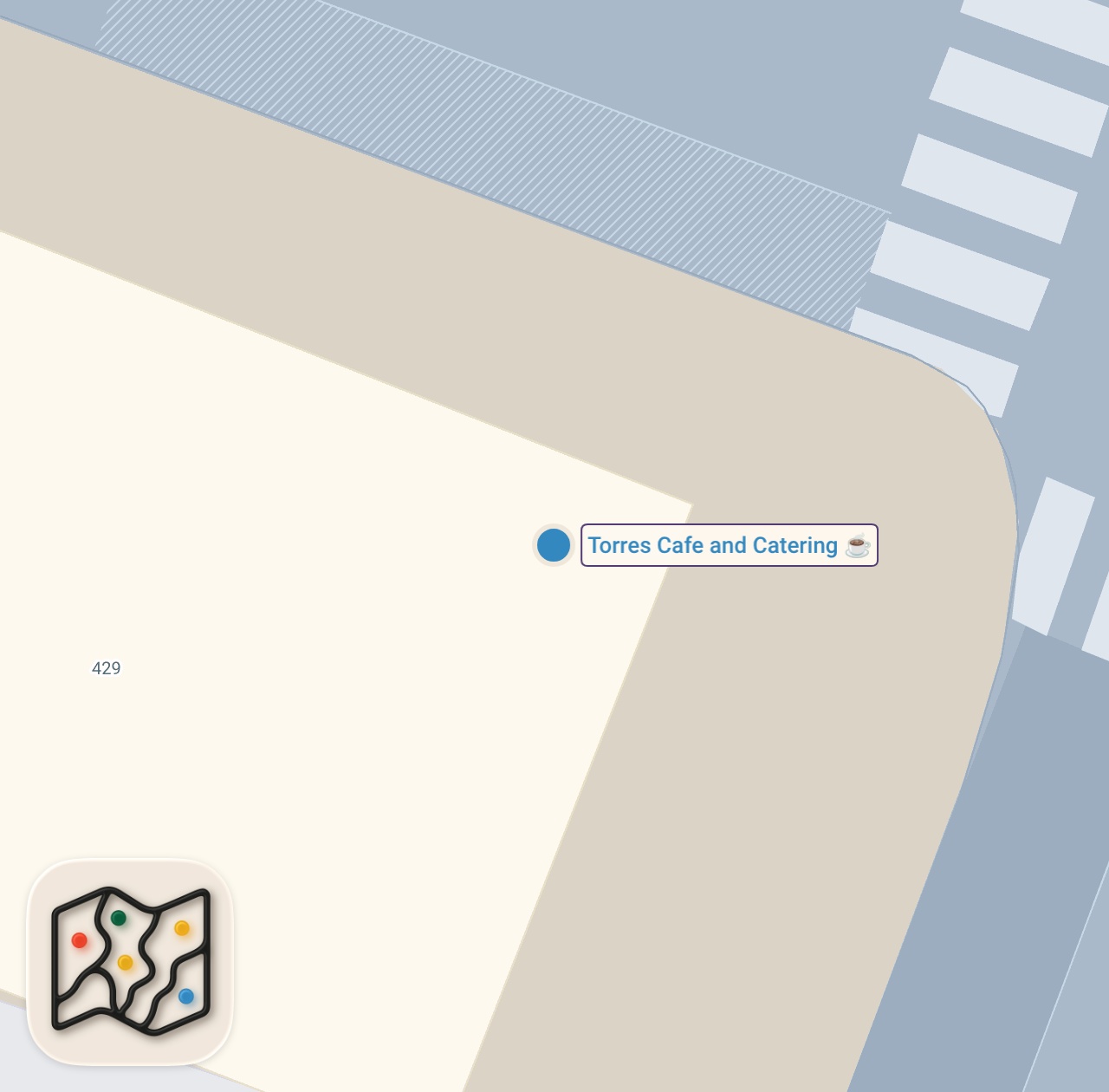 Map of 1 spots from Trying Supposedly The Best Puerto Rican Food In NJ, Torres Cafe In Perth Amboy
