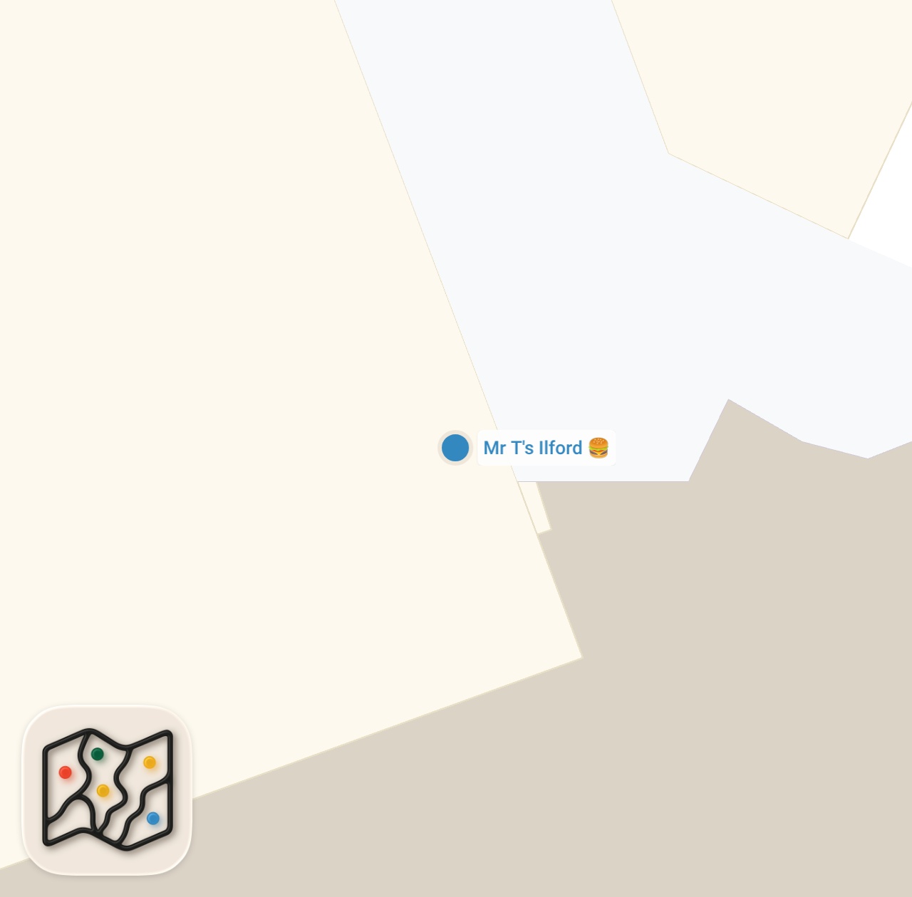 Map preview for MR T’S NOW OPEN IN ILFORD #food #halalfood