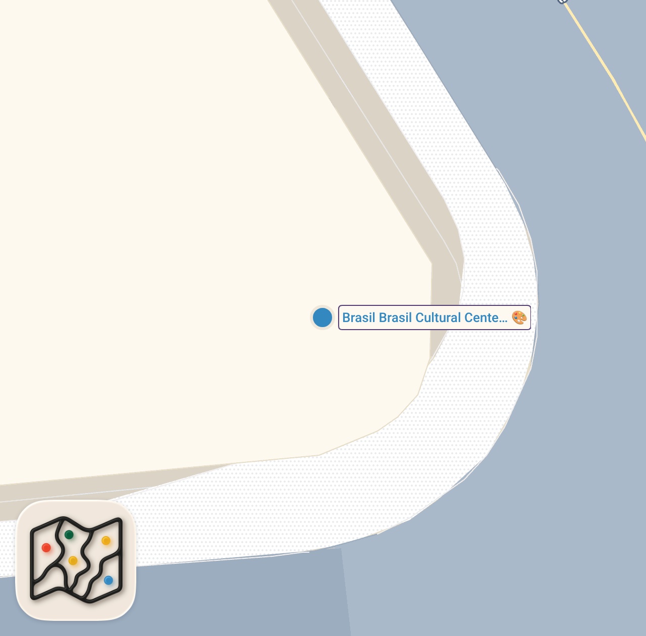 Map of 1 spots from Learning Capoeira with a Brazilian Model!