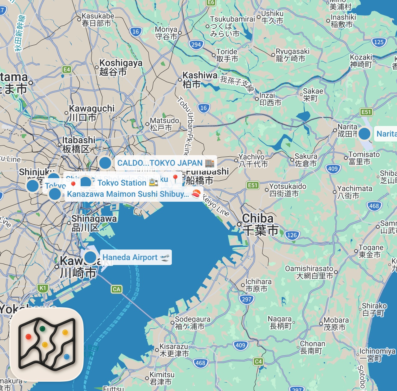 Map preview for The Ultimate Japan Luggage Guide Every Tourist Needs!