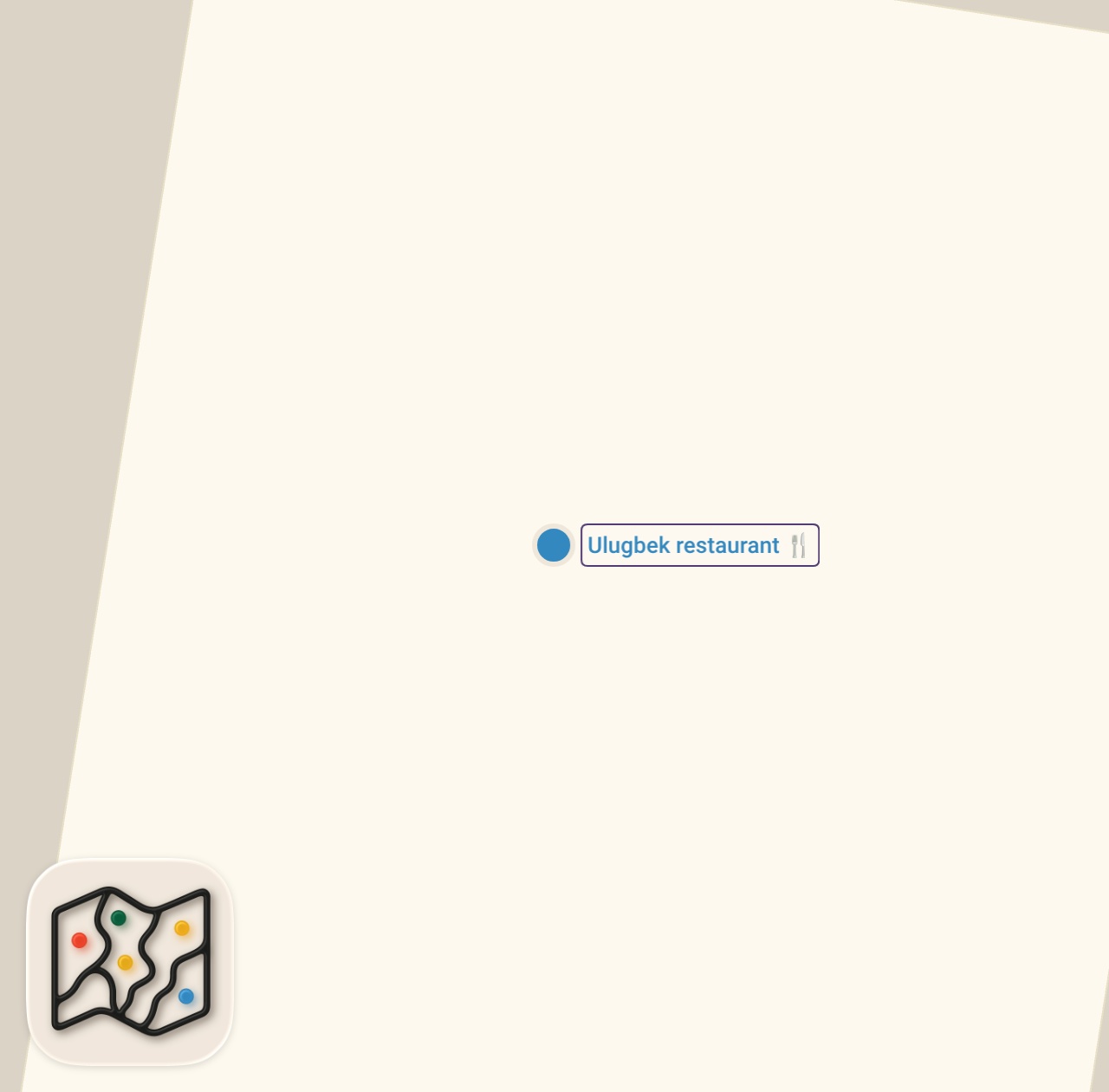 Map preview for RARE SEEN Mountain BBQ in Uzbekistan 🇺🇿 SAMARKAND Street Food Heaven