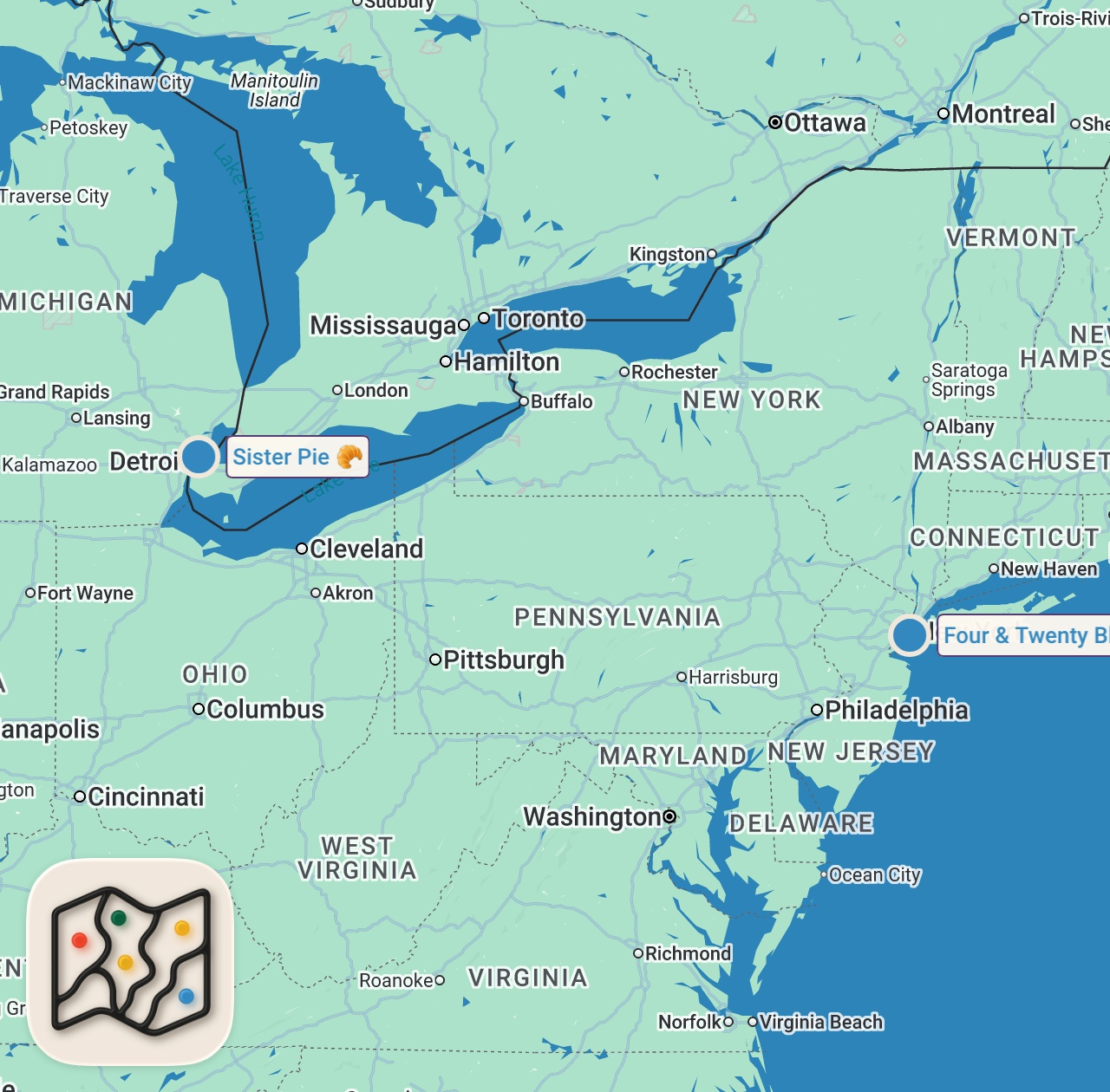 Map preview for Who Will Win Eater's Pie Baking Challenge?  — Eater Bakes