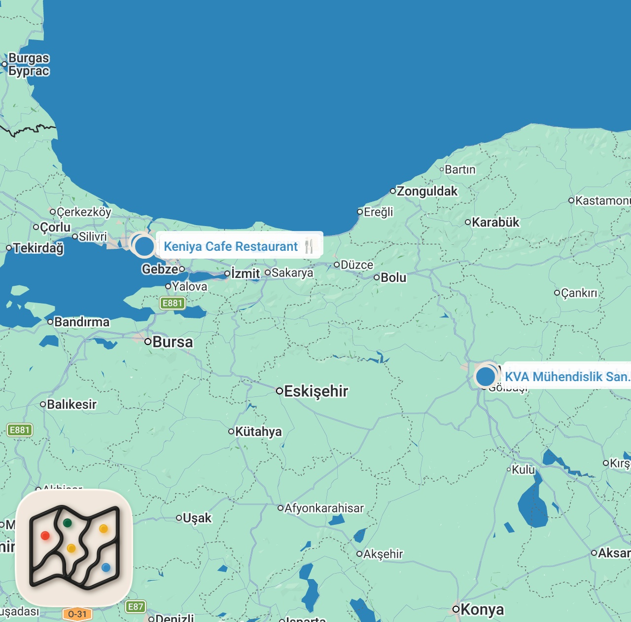 Map preview for 10 Bizarre TURKISH STREET FOODS Most Tourists Skip! 🇹🇷