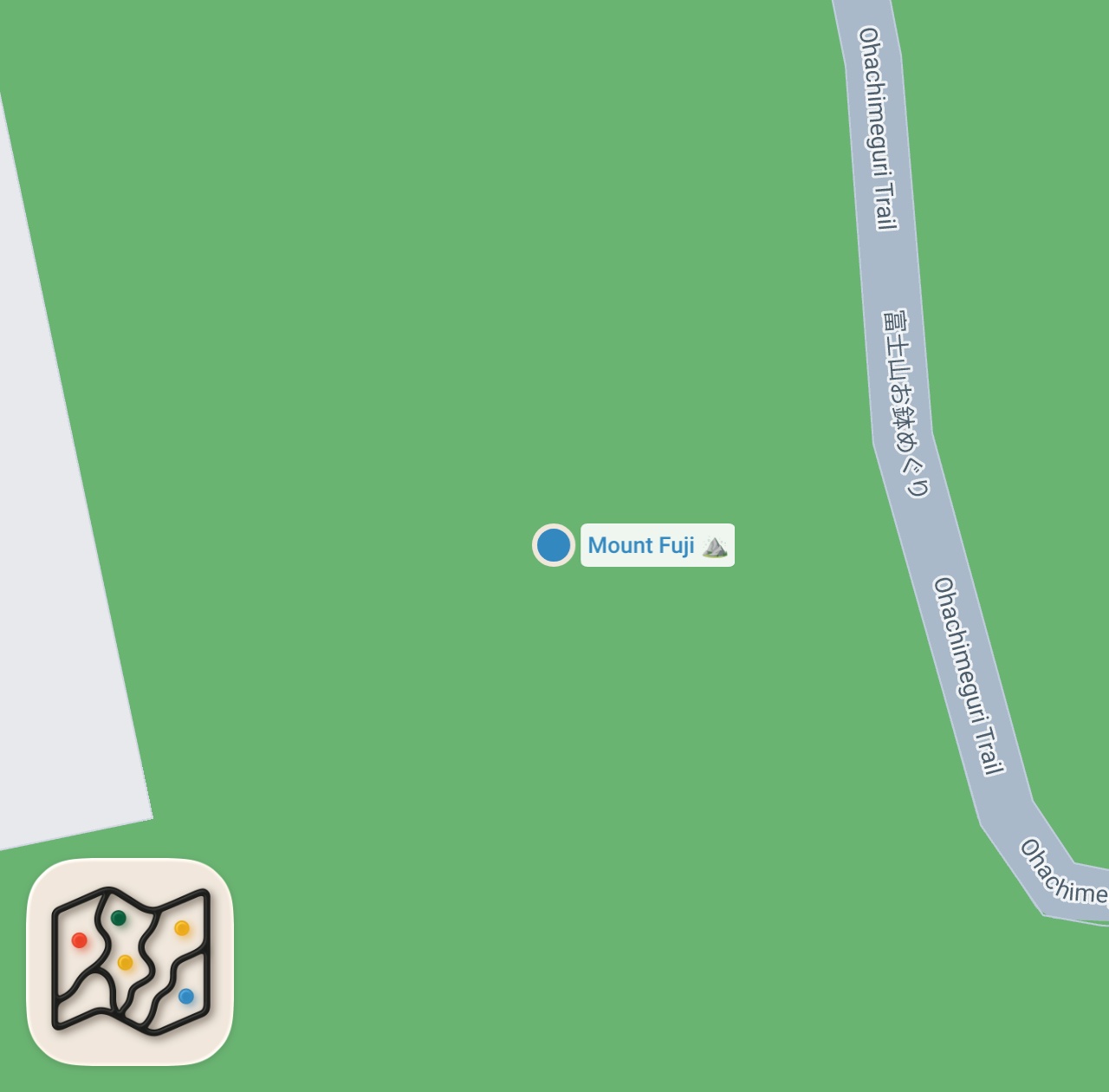 Map of 1 spots from これが春の日本の景色だったのね！外国人観光客が満開の桜と富士山のコラボに感動のあまり言葉を失う
