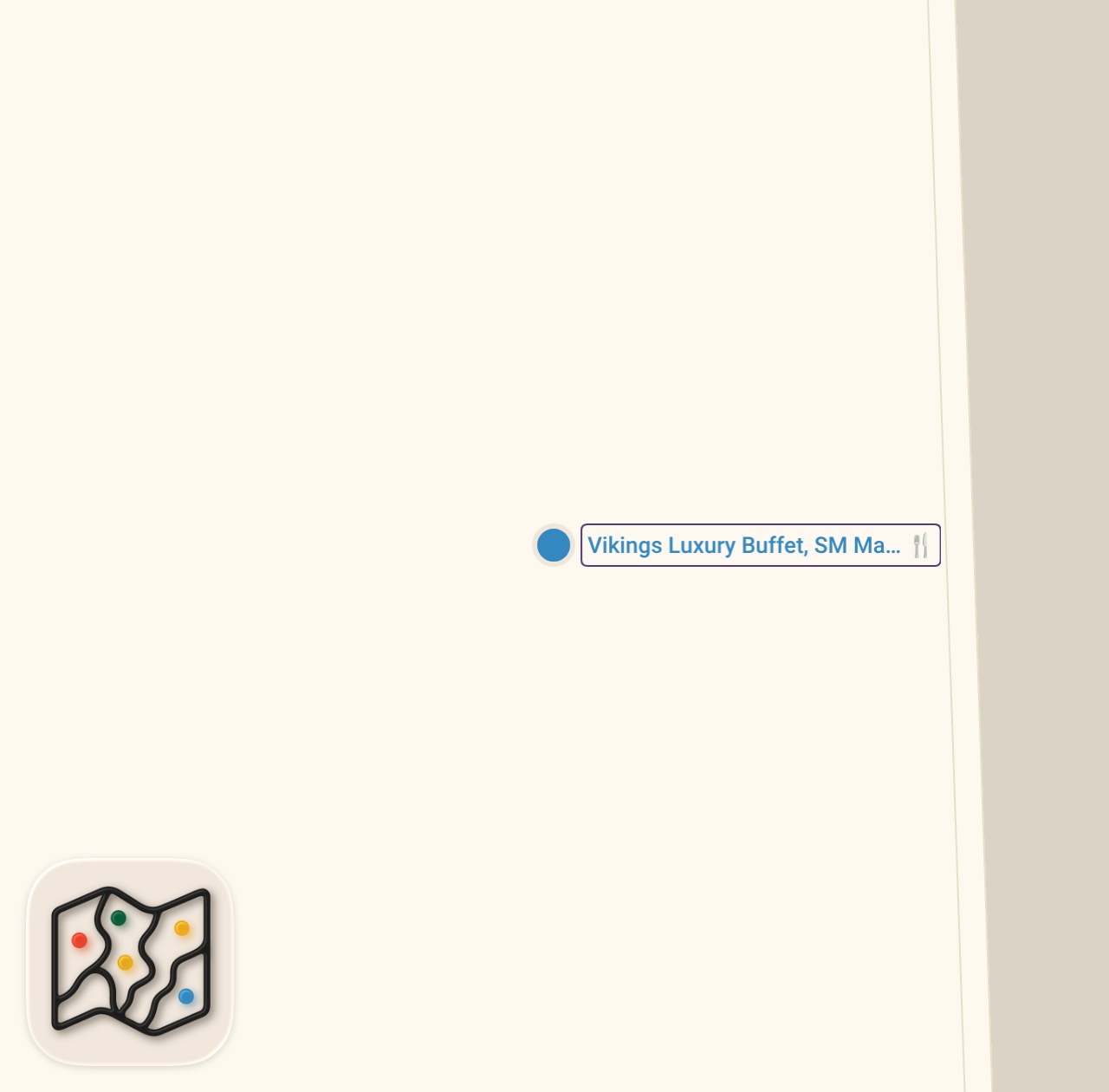 Map preview for Eating EVERYTHING at the MOST POPULAR All You Can Eat Buffet in the Philippines!