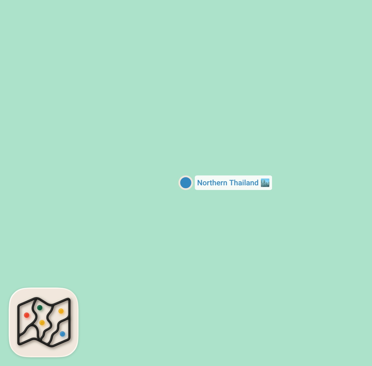 Map preview for 95 EPIC Things to do in Northern Thailand in 2026!