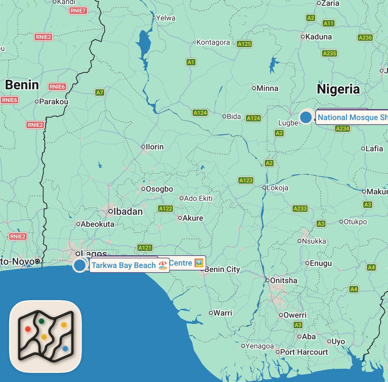 Map preview for Surprising Kind Nigerian Father With Funds To Build Shelter For His Shop In Abuja, Nigeria 🇳🇬