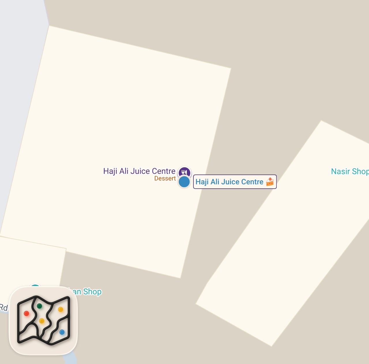 Map of 1 spots from Vara juice is one of the freshest juice spots #explore #trending