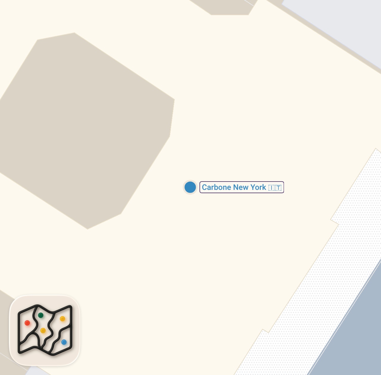 Map of 1 spots from Ordering the same foods I see strangers in NYC eating! #shorts