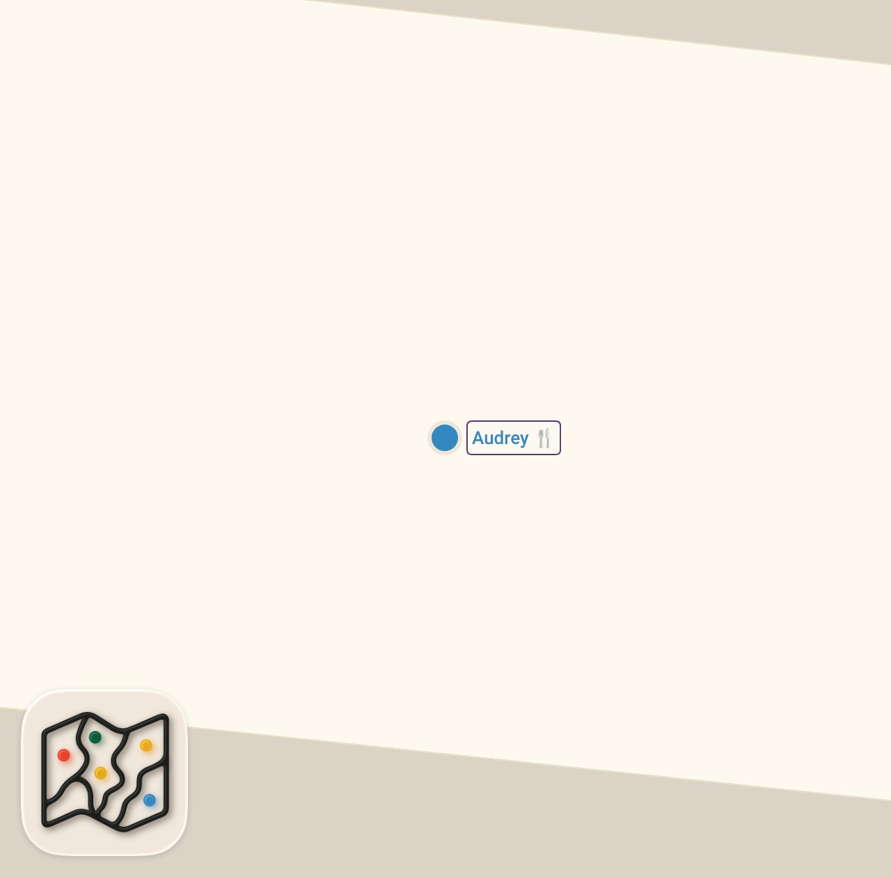 Map preview for SEAN BROCK’s Restaurant | AUDREY, Nashville
