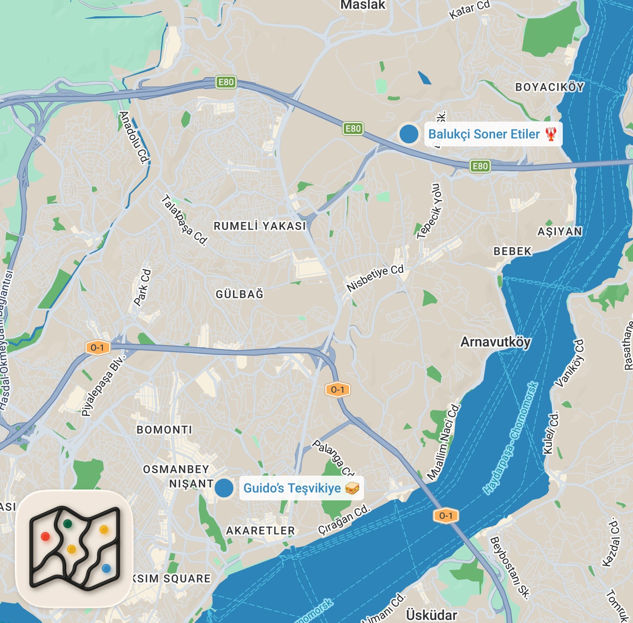 Map preview for 3600 TL’YE KALKAN BALIĞI YEDİK! - Hesaplar Senden Bölüm 19 - Ayaküstü Lezzetler