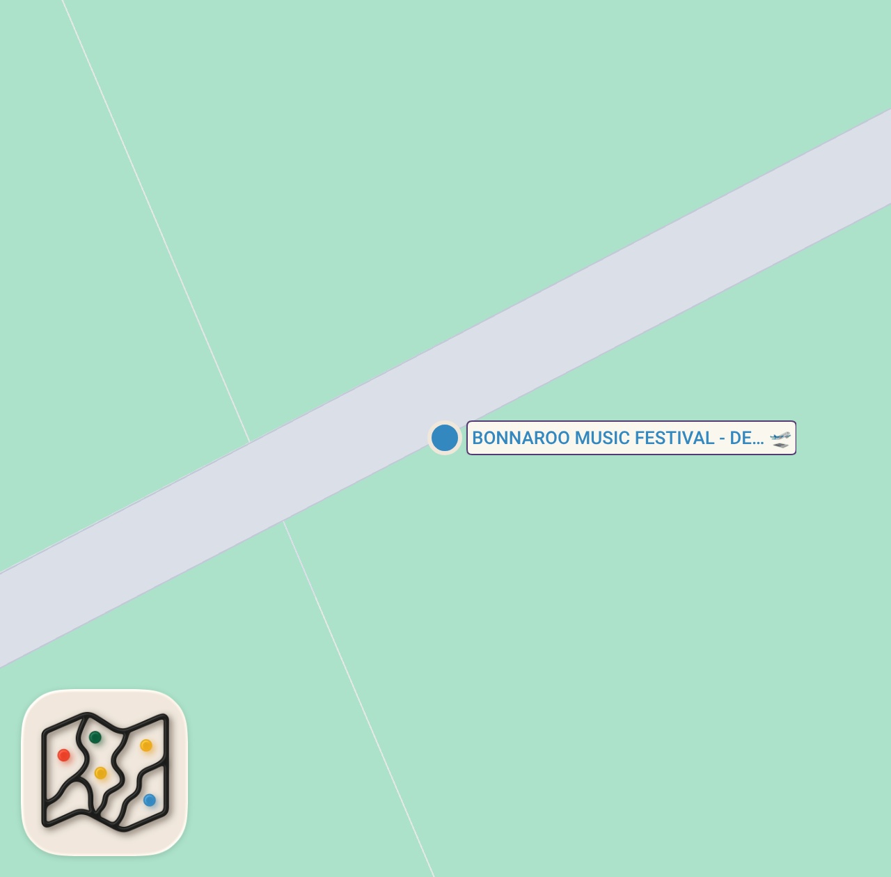Map of 1 spots from Eating at a Music Festival For 24 Hours…(Bonnaroo)