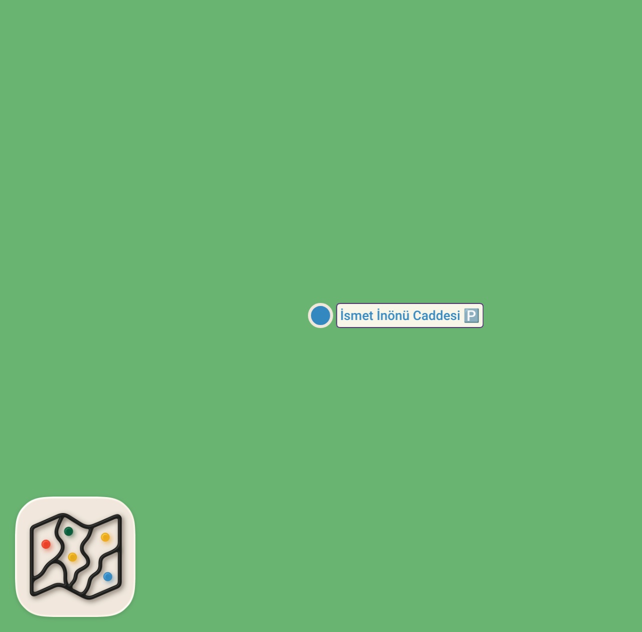 Map of 1 spots from SUBWAY TERİYAKİ SOSLU TAVUK SANDVİÇ!!!