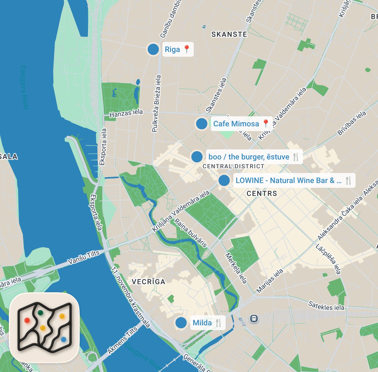 Map preview for EuroBasket 2025 için Riga'dayım! Türkiye - Almanya Finali, Geyik Eti ve dahası