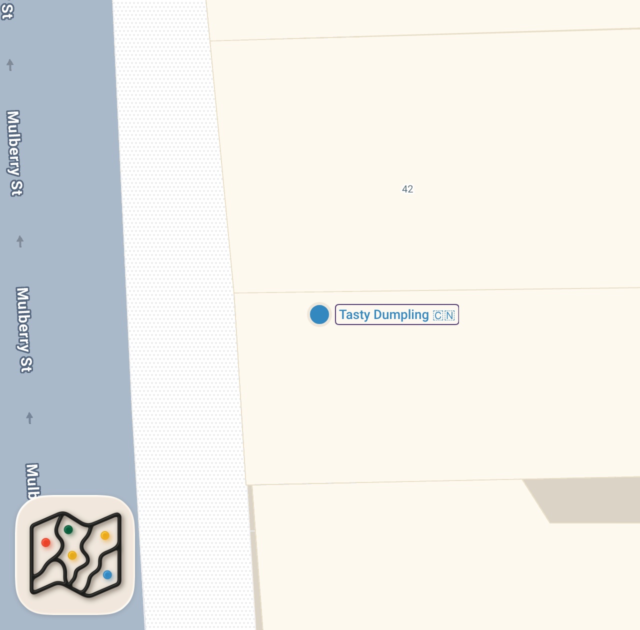 Map of 1 spots from Only eating foods that are 1 DOLLAR for a day #shorts