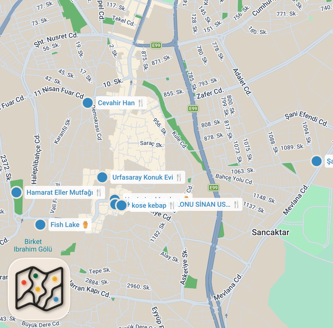 Map preview for URFA'DA BİR GÜNDE NE YENİR? HER ŞEYİ YEDİM!