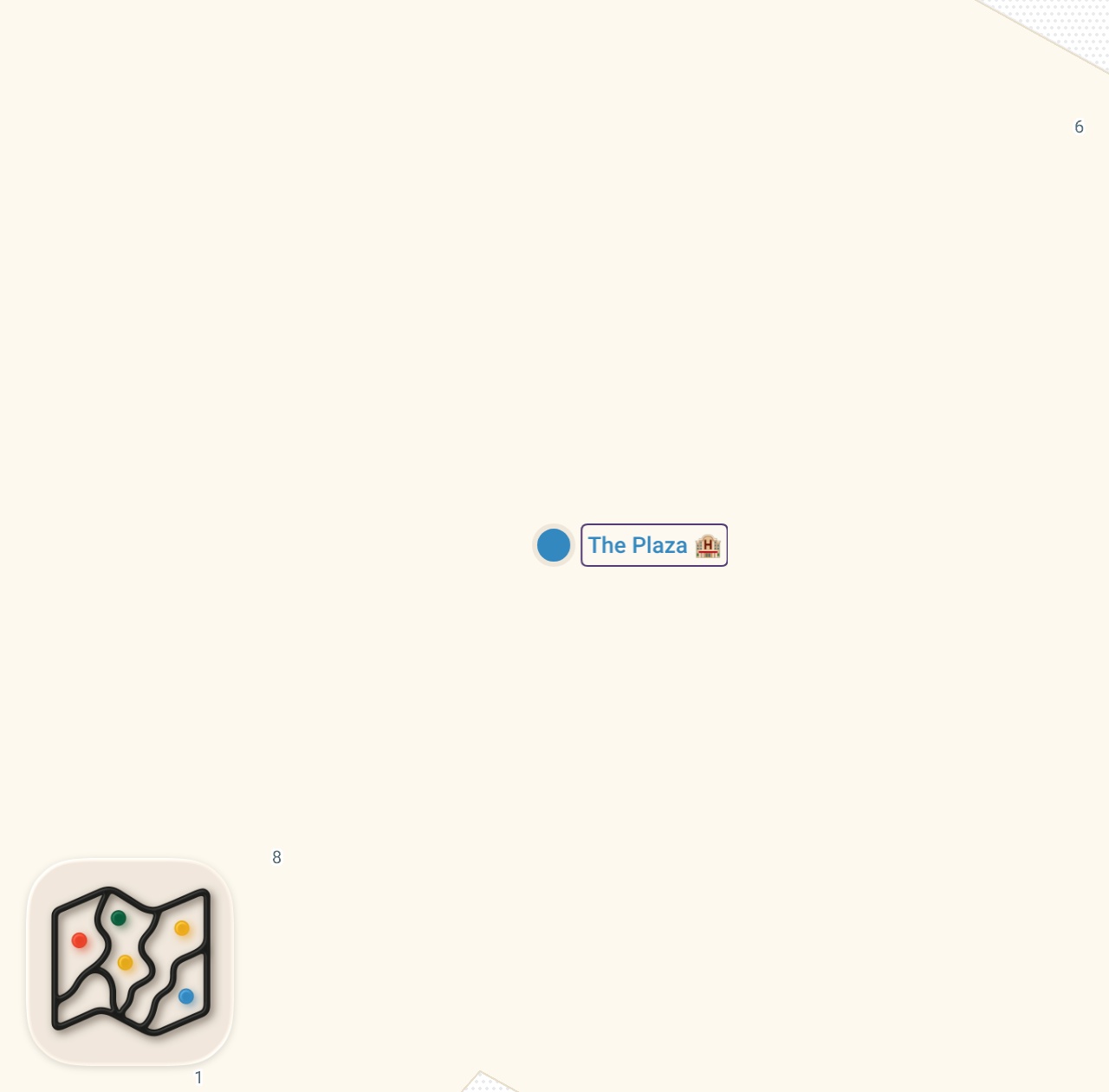 Map of 1 spots from ONLY EATING FOODS FROM FAMOUS HOLIDAY MOVIES #shorts