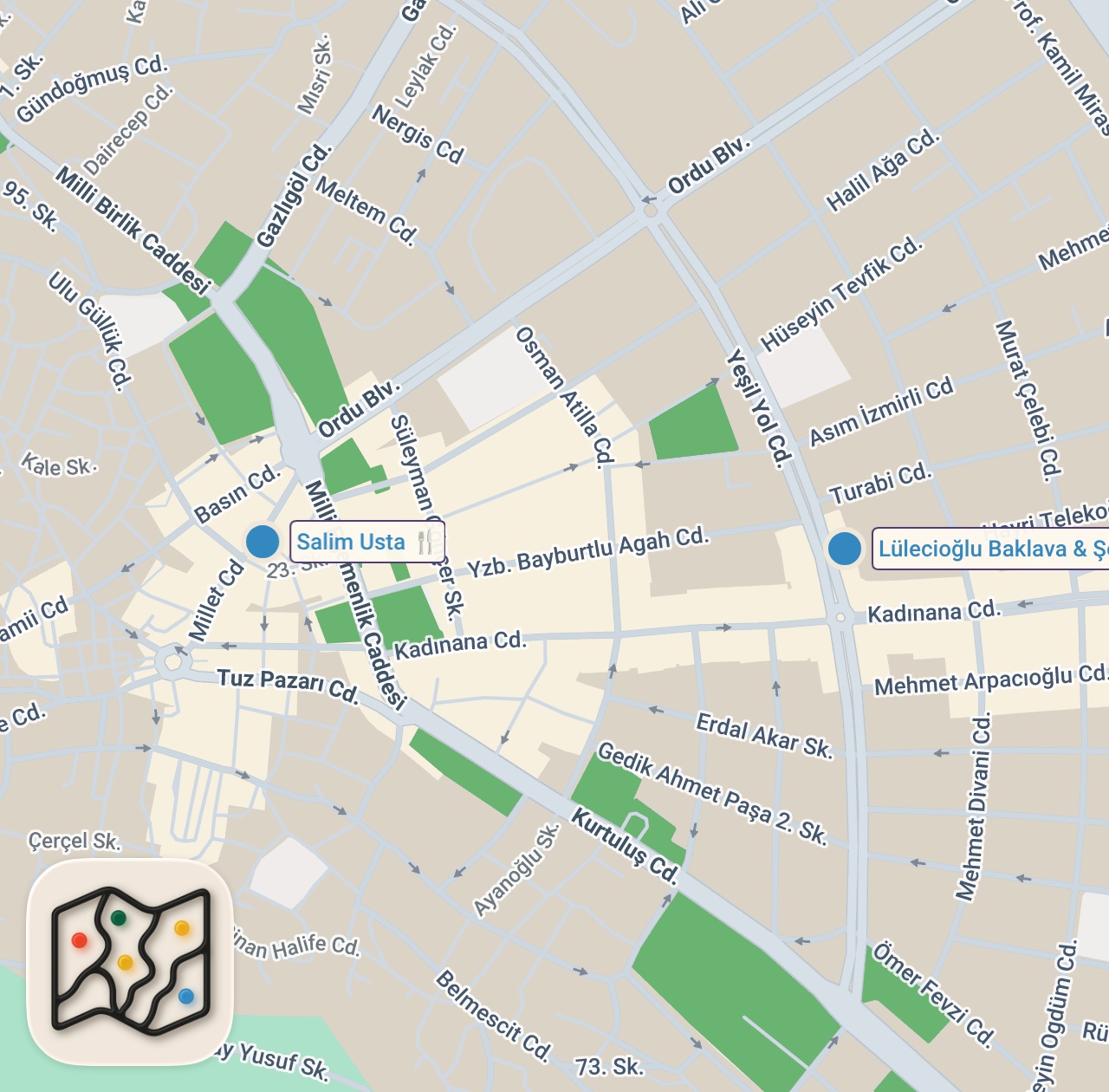 Map preview for AFYON’DA HALKA SORDUM 😊