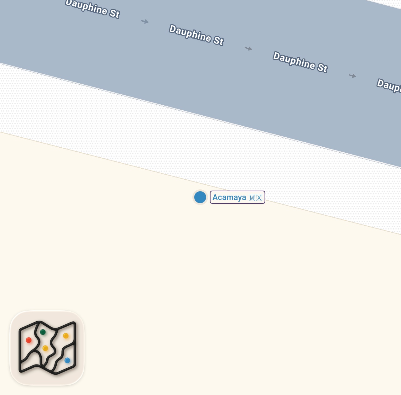 Map preview for Behind the Scenes at Acamaya: New Orleans' New Culinary Star - Mise En Place