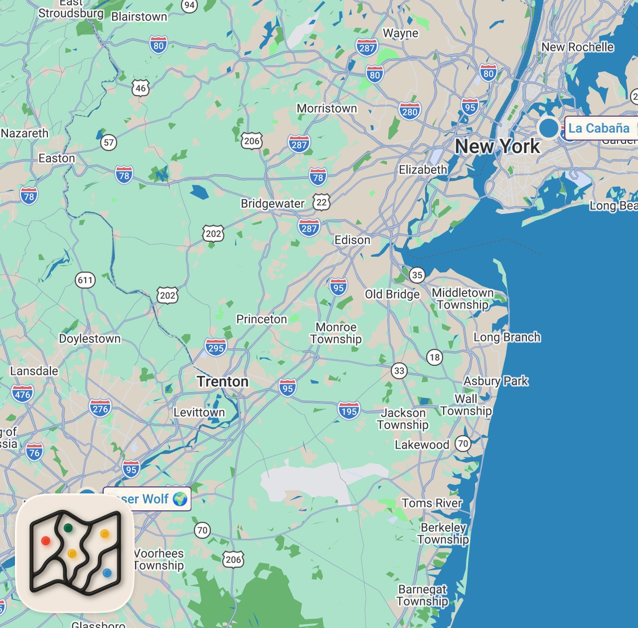 Map preview for THE NEVER ENDING TOP DISHES OF NYC PART 3