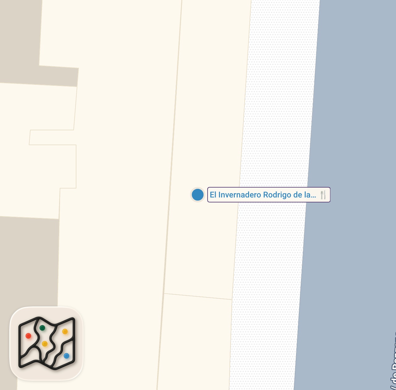 Map of 1 spots from 1 MICHELIN STAR | El Invernadero, Spain