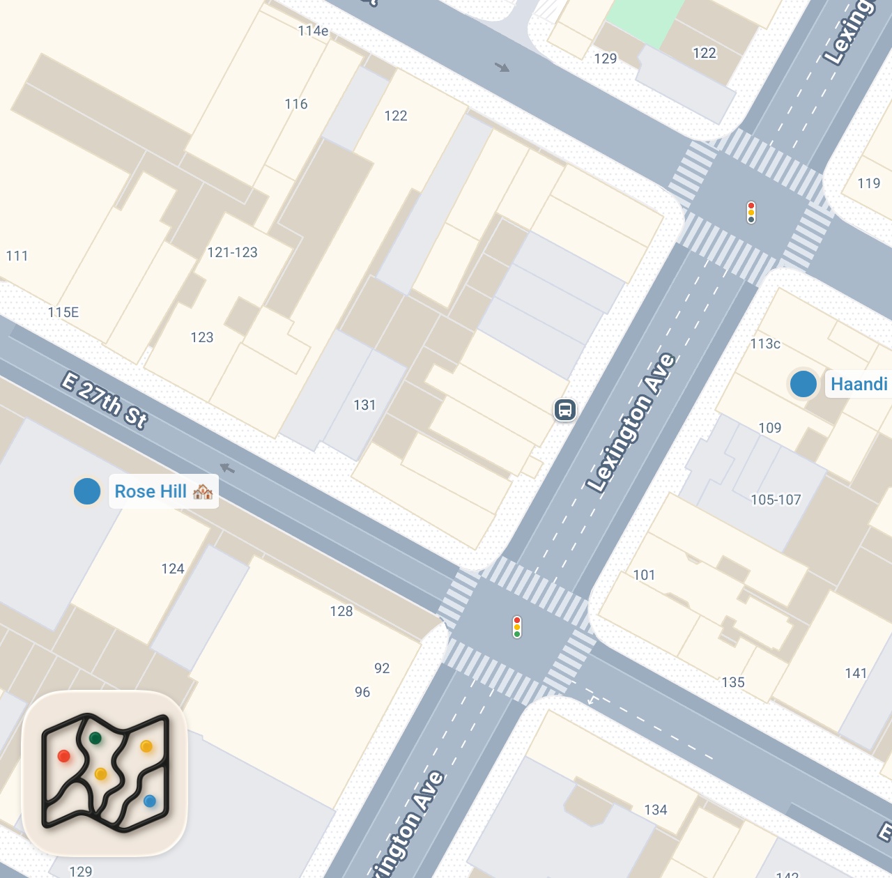 Map preview for Where Do NYC Cab Drivers Eat? | NYT Cooking
